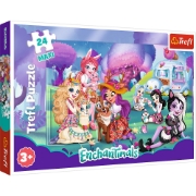 Imagine PUZZLE TREFL 24 MAXI FAMILIA ENCHANTIMALS