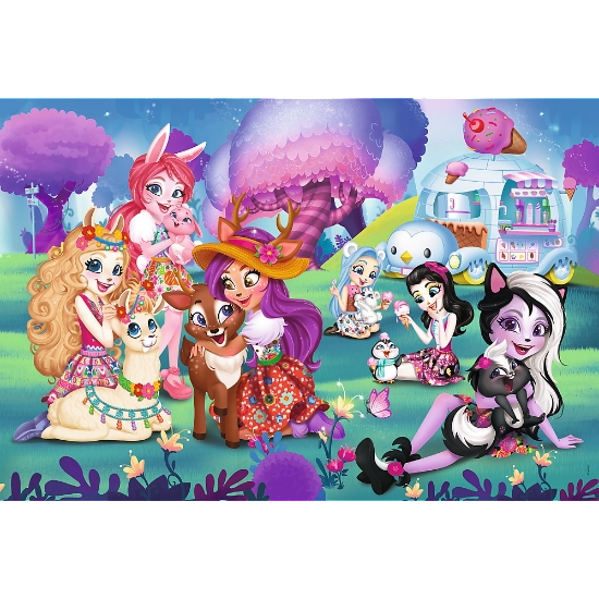 Imagine PUZZLE TREFL 24 MAXI FAMILIA ENCHANTIMALS