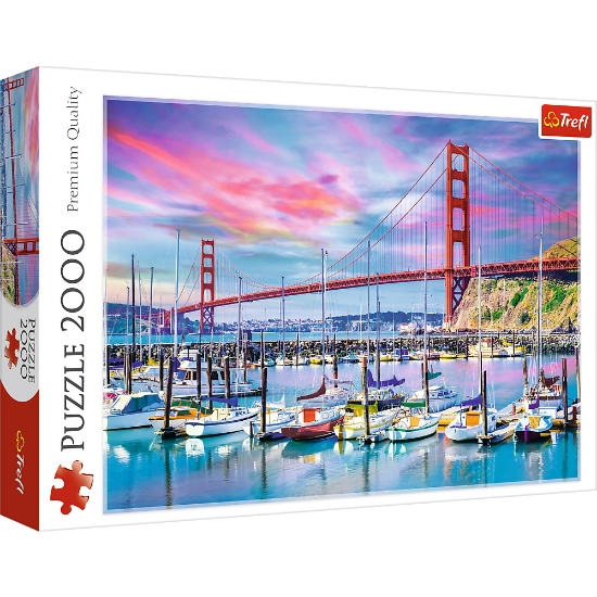 Imagine PUZZLE TREFL 2000 GOLDEN GATE SAN FRANCISCO