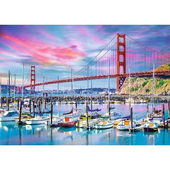 Imagine PUZZLE TREFL 2000 GOLDEN GATE SAN FRANCISCO