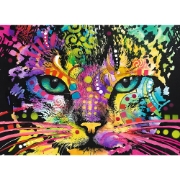 Imagine PUZZLE TREFL DIN LEMN 1000 PIESE PISICUTA COLORATA