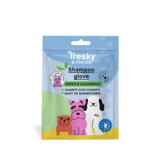 Imagine TRESKY & FRIENDS MANUSA CU SAMPON ALL IN 1, CEAI VERDE