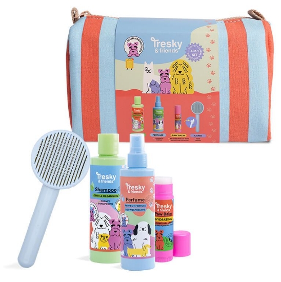 Imagine TRESKY & FRIENDS KIT DE INGRIJIRE PENTRU CALATORIE