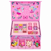 Imagine MARTINELIA FAIRY THINGS TRUSA COMPLETA MACHIAJ IN CUTIE CU 2 COMPARTIMENTE 