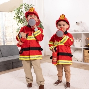 Imagine MELISSA AND DOUG COSTUM POMPIER