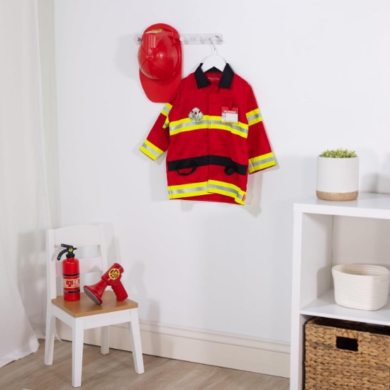 Imagine MELISSA AND DOUG COSTUM POMPIER