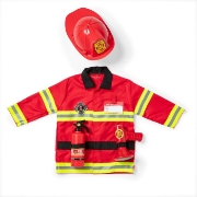 Imagine MELISSA AND DOUG COSTUM POMPIER